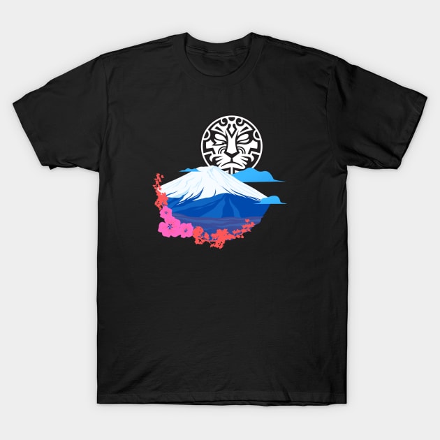 Jinrai: Mt Fuji T-Shirt by Mister Jinrai